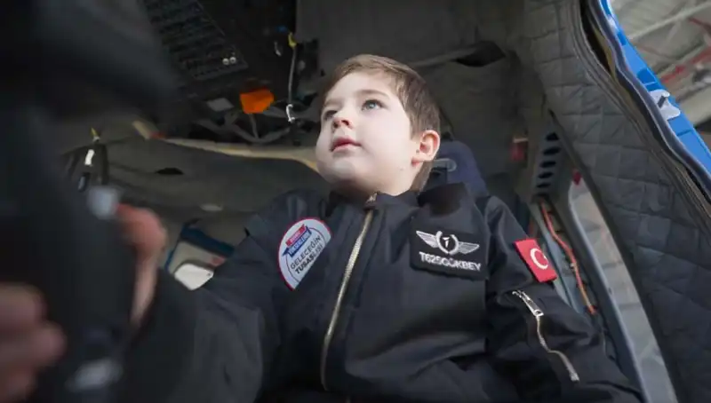Minik Öğrencilerin TUSAŞ Ziyareti, 23 Nisan’da Havacılık Heyecanı Yaşattı