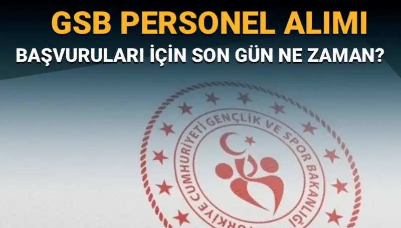 Gençlik ve Spor Bakanlığı Personel Alımı Süreci: Başvuru Tarihleri ve Şartları