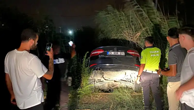 Dur İhtarı Olan Trafik Magandası, Dere Yatağına Düşerek Yakalandı!