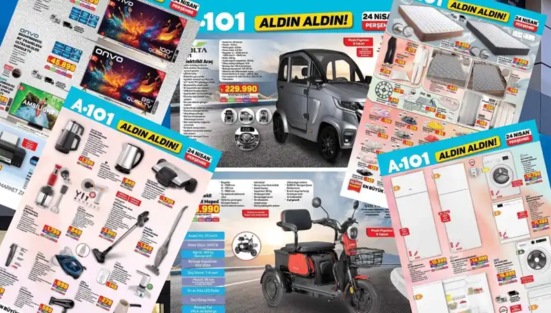 A101 Yeni Aktüel Kataloğunda Perde, Halı ve Elektronik Mutfak Ürünleri Sunuyor!