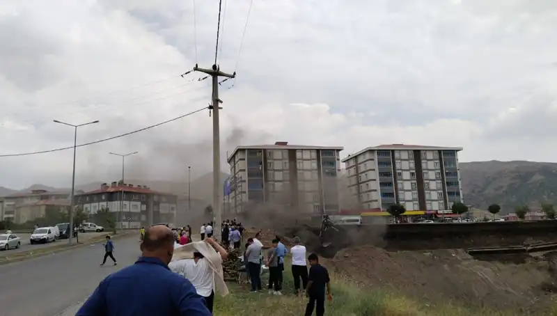 Bitlis’te Doğalgaz Hattında Patlama: Acil Durum ve Müdahale Süreci Başladı